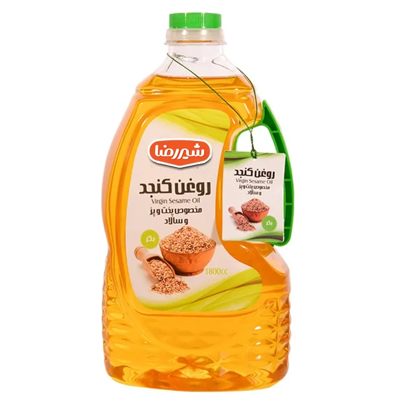 روغن کنجد بکر شیررضا - 1.8 لیتر