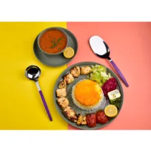 کفگیر و ملاقه سی اند اس مدل منحنی