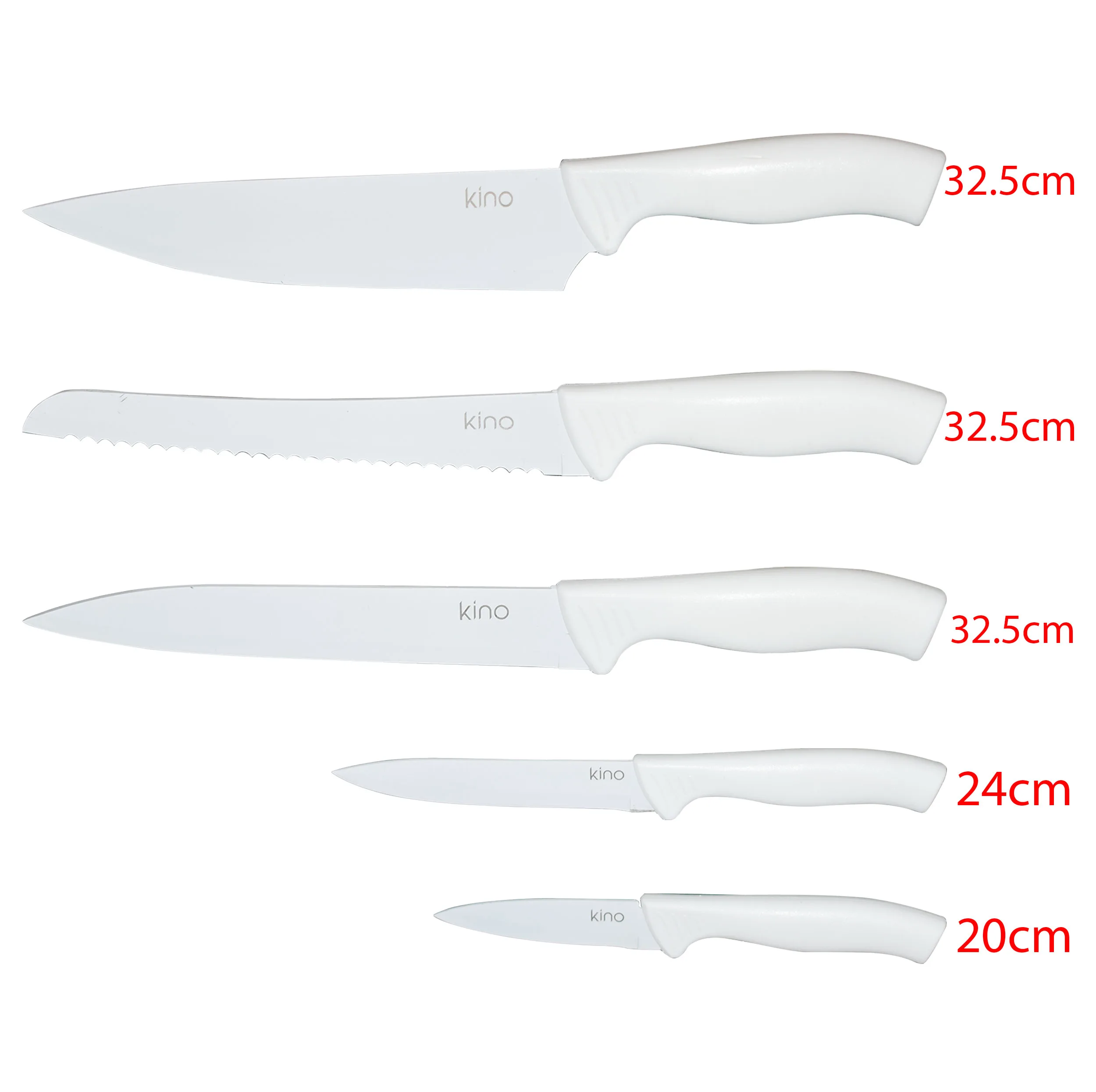 ست چاقو آشپزخانه 5 پارچه کینو مدل KN - 110