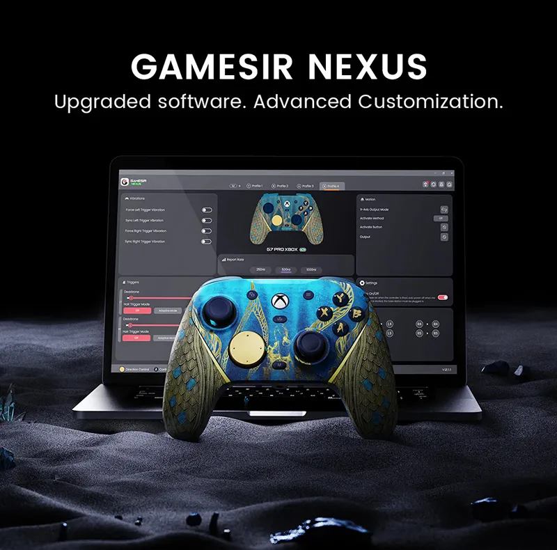 دسته بازی گیمسر مدل G7 Pro Edition به همراه پایه شارژ