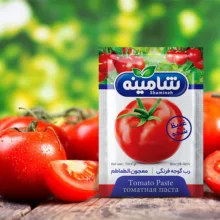 کنسرو رب گوجه فرنگی شامینه - 70  گرم بسته 25 عددی
