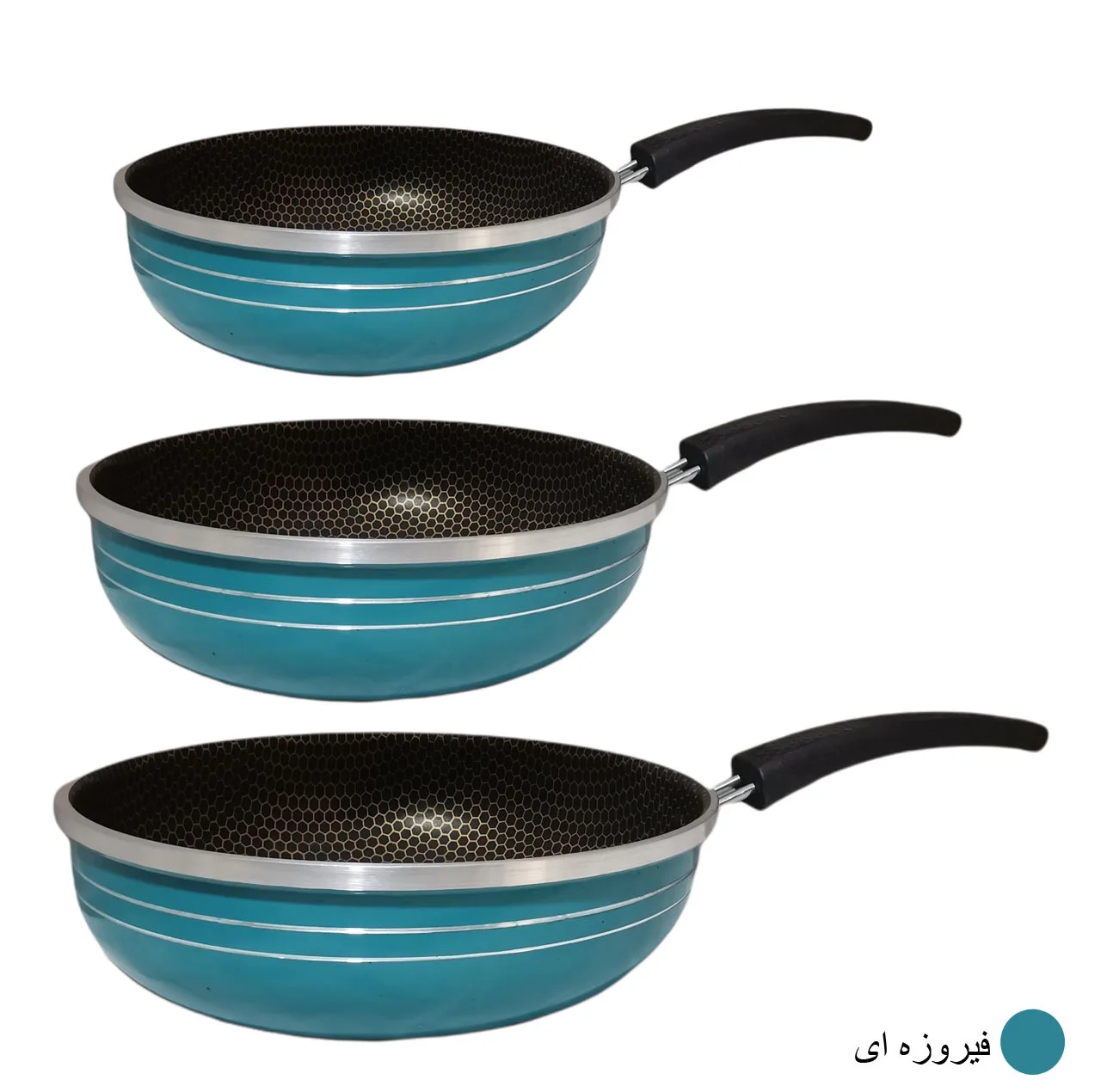 سرویس 6 پارچه تابه طرح کندو