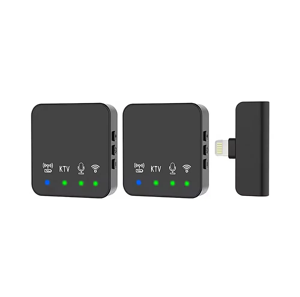 میکروفون یقه ای مدل R10 DUAL با درگاه اتصال تایپ سی