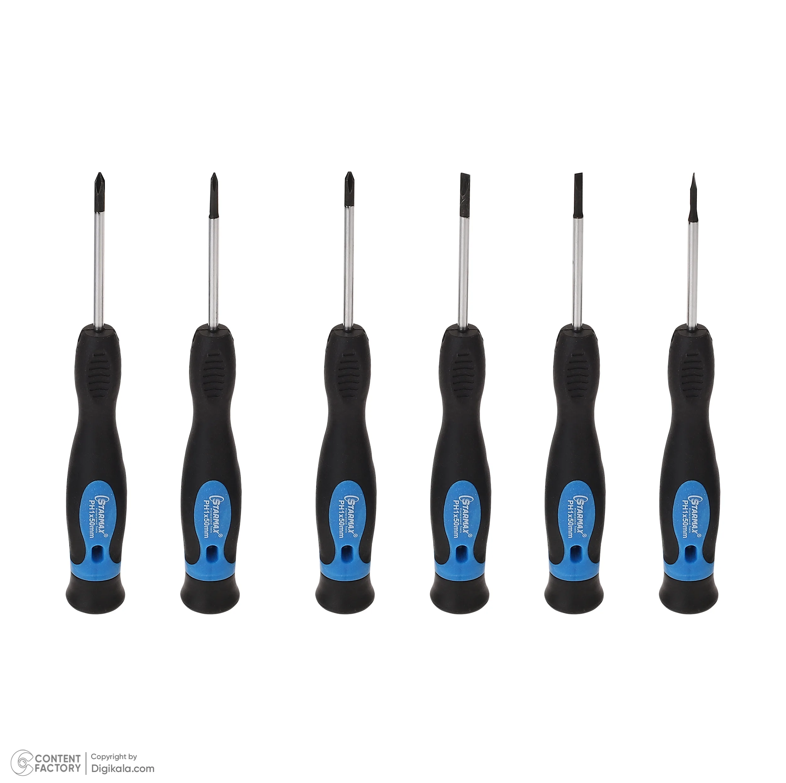 پیچ گوشتی استارمکس مدل SHS-15S006VT بسته 6 عددی