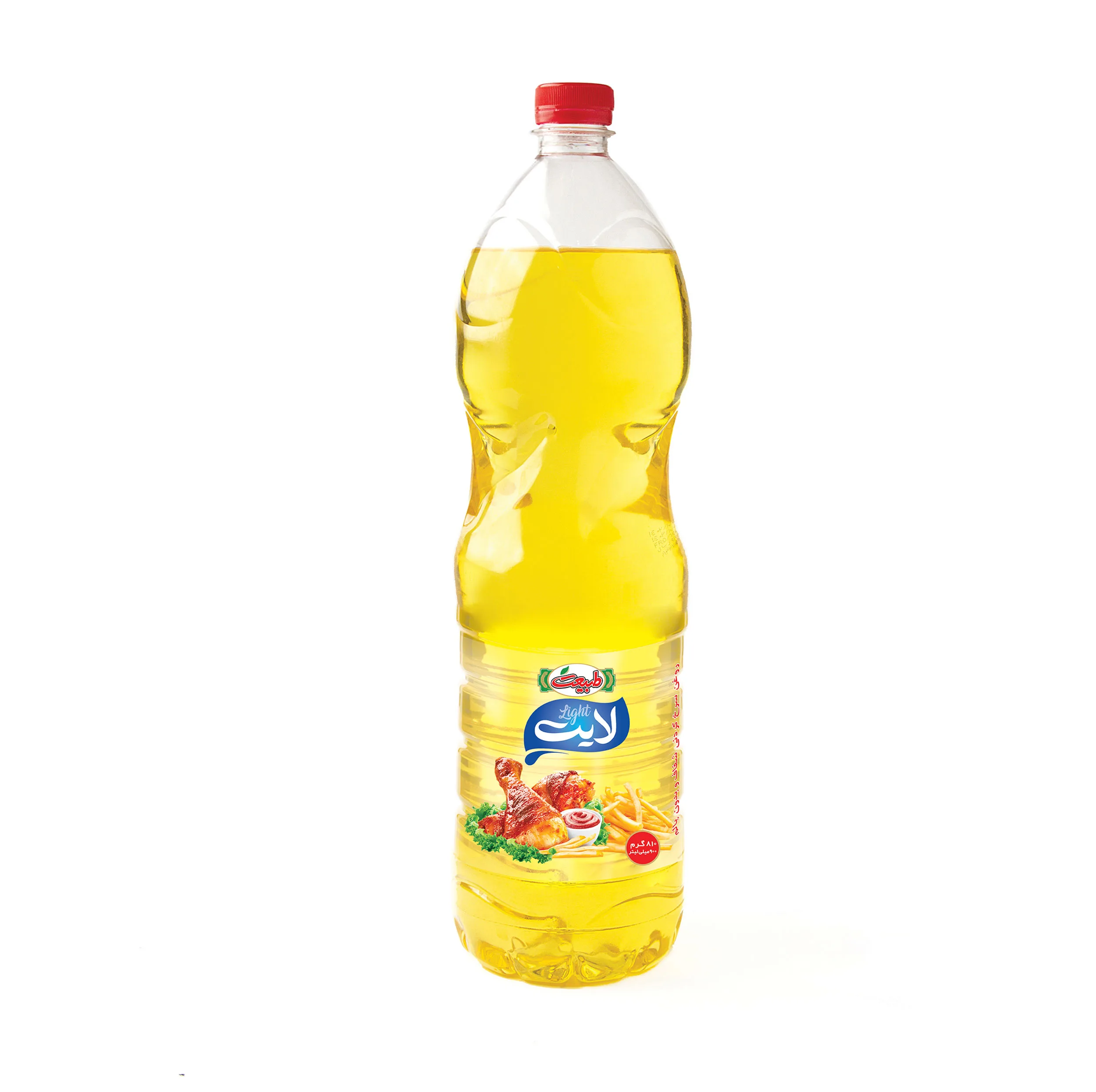 روغن سرخ کردنی لایت طبیعت - 900 میلی لیتر