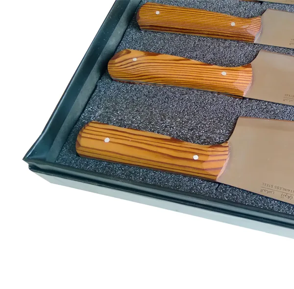 سرویس چاقو آشپزخانه 6 پارچه الماس زنجان مدل 03
