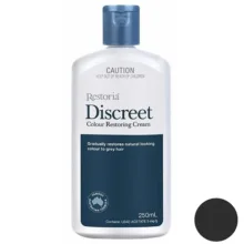 کرم رنگ مو ریستوریا مدل Discreet رنگ مشکی طبیعی حجم 250 میلی لیتر