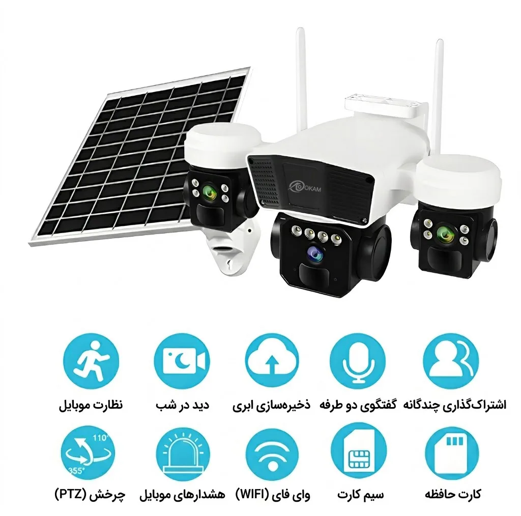 دوربین مداربسته تحت شبکه اوکم مدل TL3