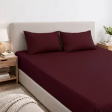 سرویس ملحفه 2 نفره 3 تکه خوابسا مدل کش‌دار