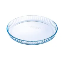 ظرف پخت پیتزا پیرکس مدل Borosilicate