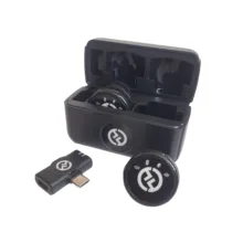 ست میکروفون بی سیم مدل m2lite با درگاه اتصال تایپ سی و لایتنینگ