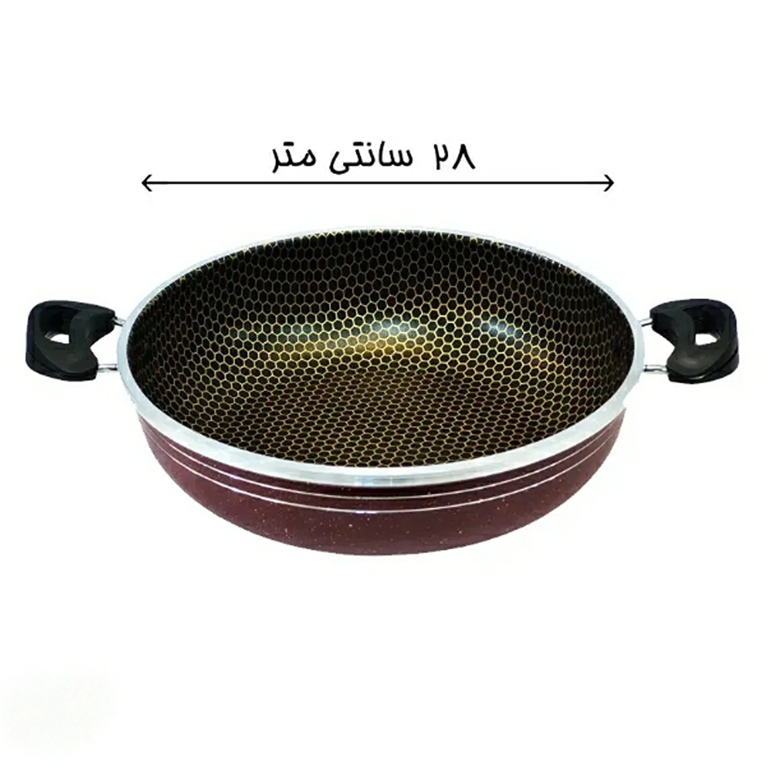 سرویس تابه 3 پارچه مدل کندو طرح داخل زنبوری