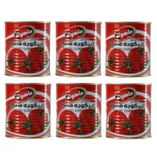 رب گوجه فرنگی ماهوند _ 800 گرم بسته 6 عددی