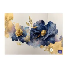 تخته گوشت مدل شیشه ای flower