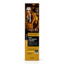 پودر پرپشتکننده مو لایتنس مدل Argan Oil وزن 20 گرم رنگ مشکی