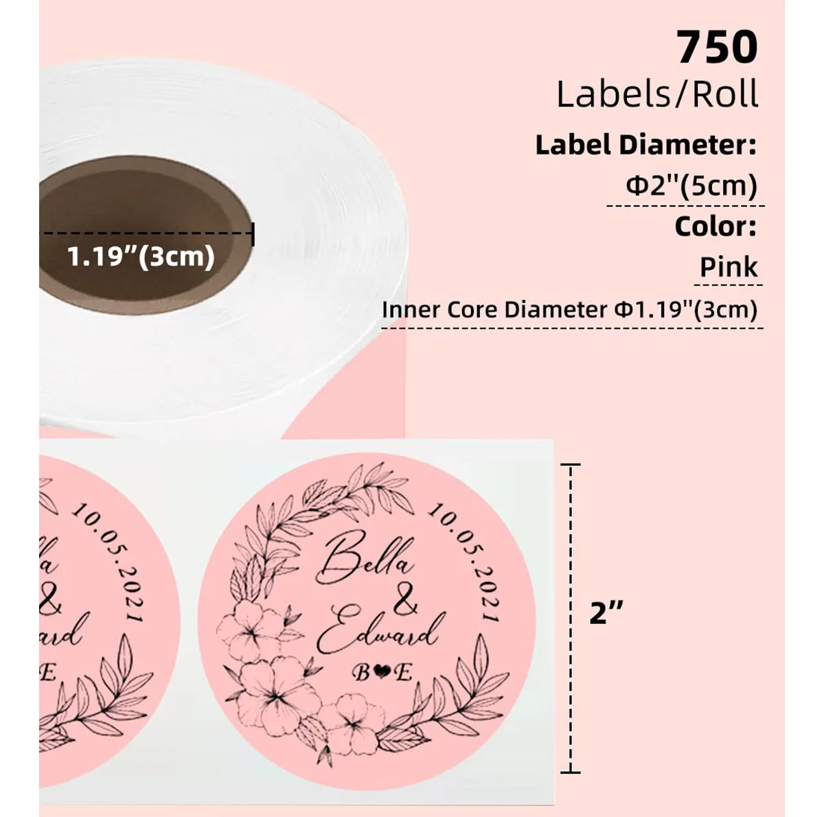 لیبل پرینتر حرارتی فومیمو مدل SLR-2*2-750-PR