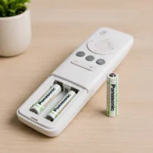 باتری نیم قلمی قابل شارژ پاناسونیک مدل 750mAh بسته ۲ عددی