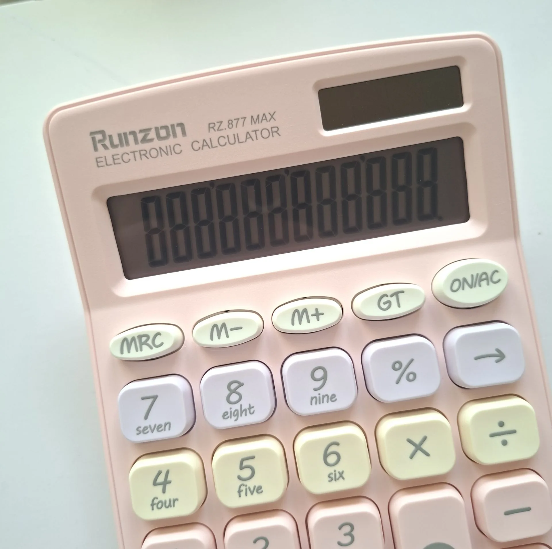 ماشین حساب مدل دکمه کیبوردی رانزن طرح Rz.877MAX