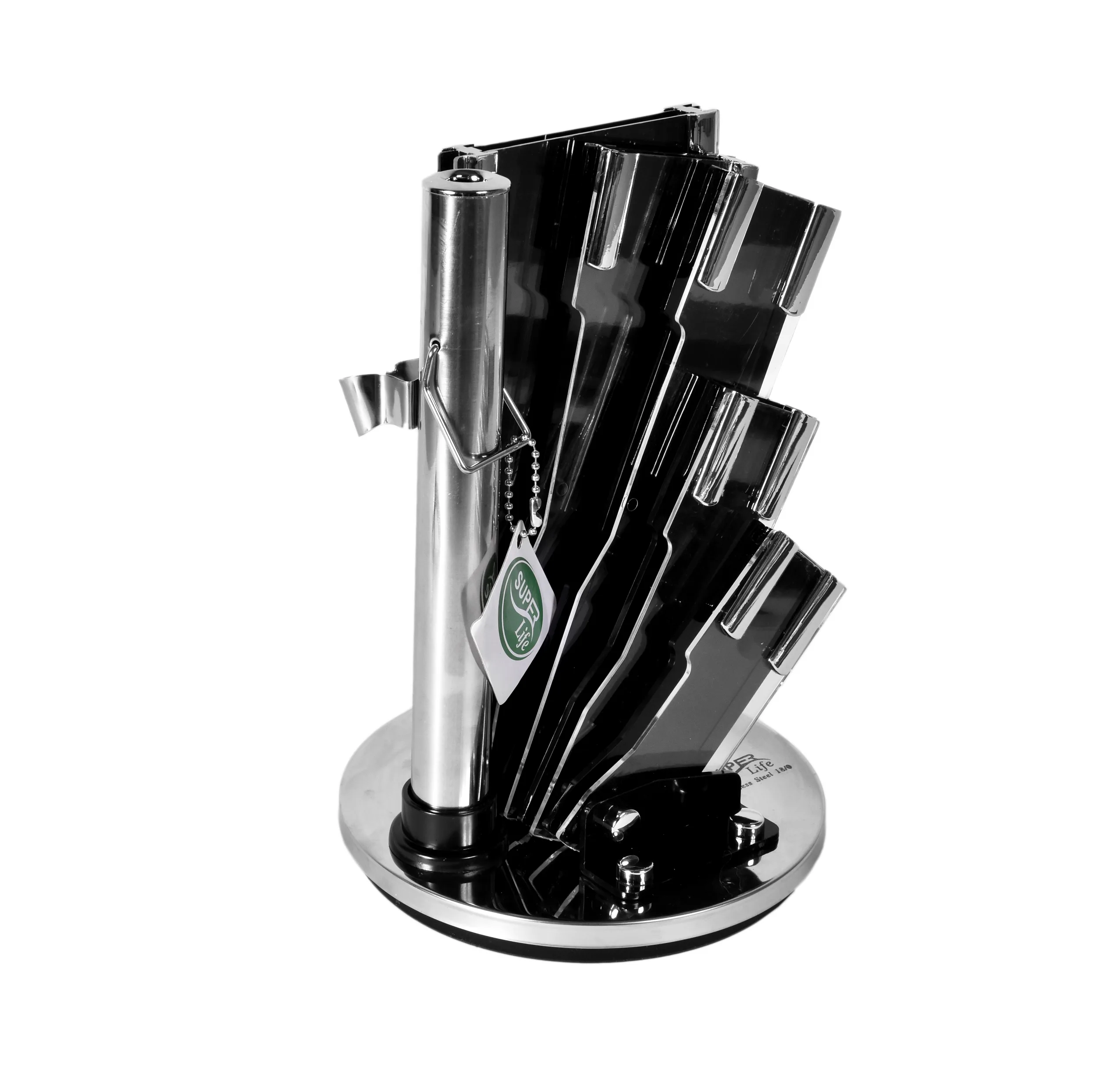 سرویس چاقوی آشپزخانه 9 پارچه سوپر لایف مدل SL-005