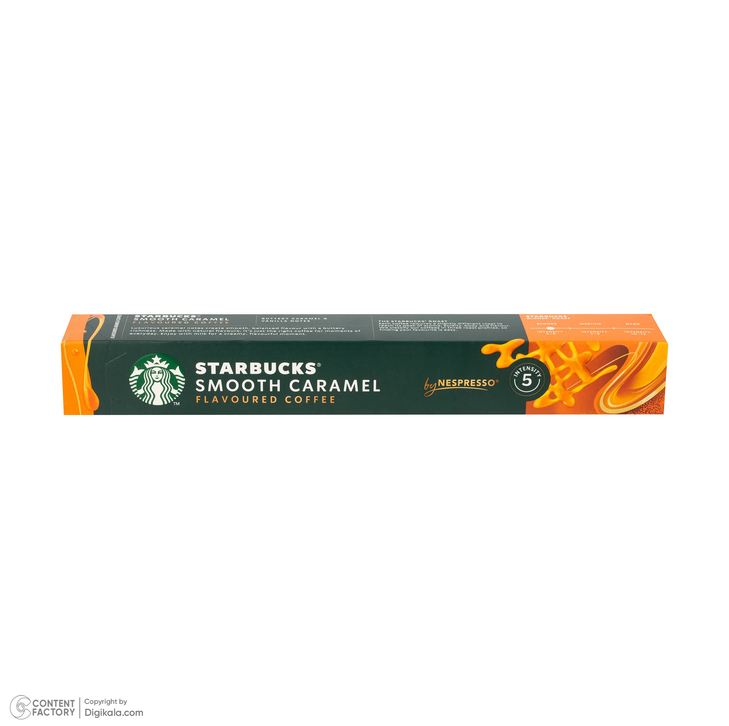 کپسول قهوه Smooth caramel استارباکس - 51 گرم بسته 10 عددی