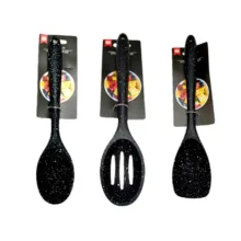 سرویس کفگیر و ملاقه 3 پارچه مدل سیلیکونی کهکشانی کد Z_003