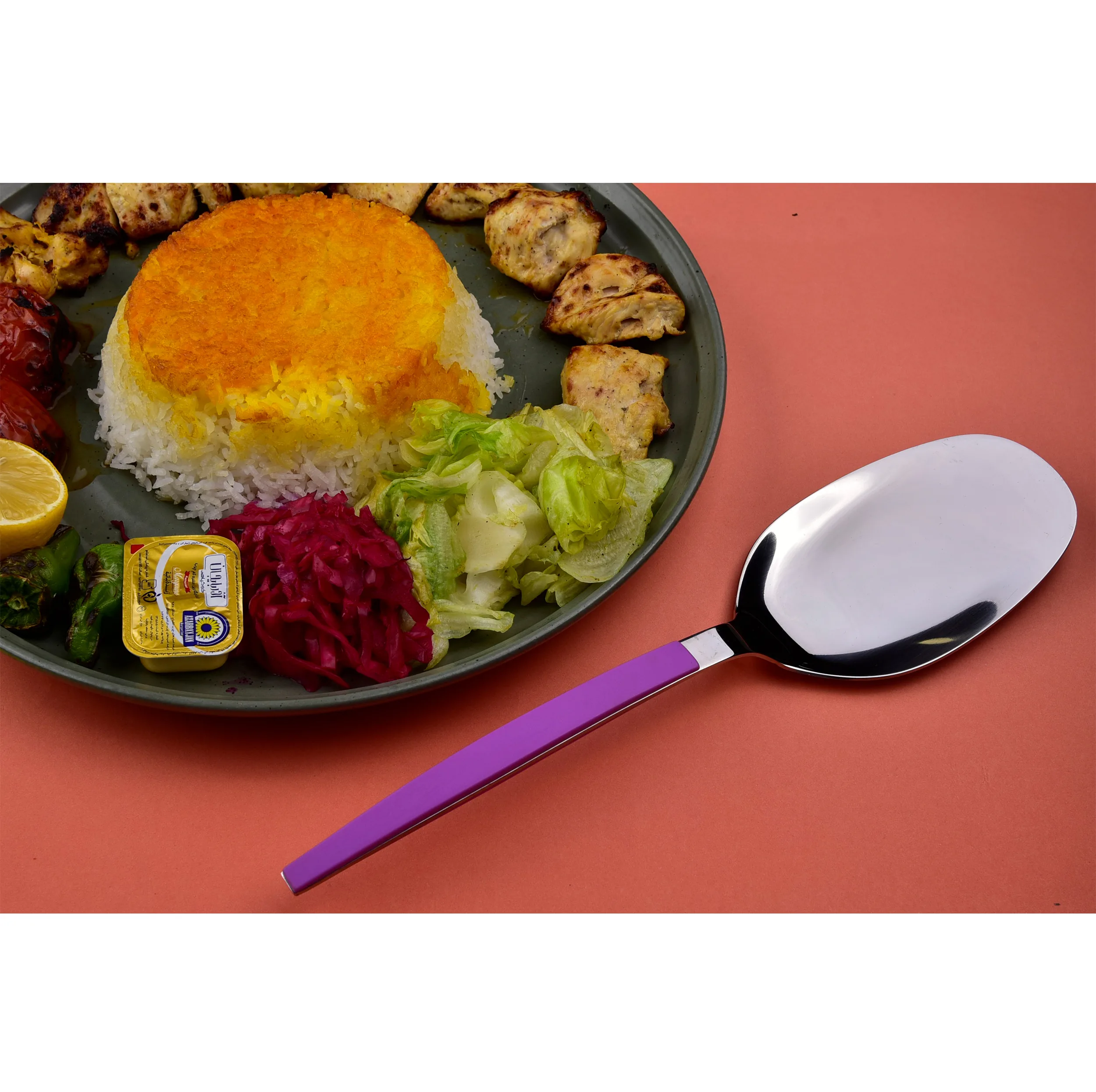 کفگیر و ملاقه سی اند اس مدل منحنی