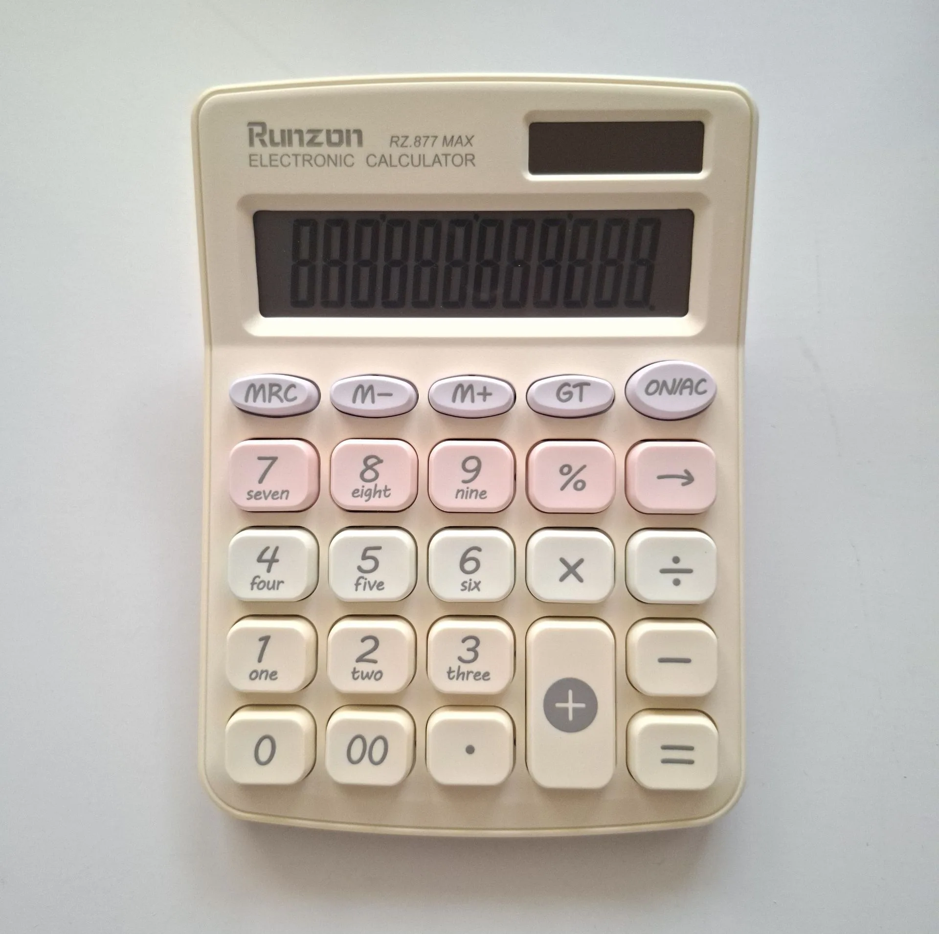 ماشین حساب مدل دکمه کیبوردی رانزن طرح Rz.877MAX