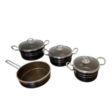 سرویس قابلمه و تابه گرانیتی 7 پارچه آوا فرجام مدل آریو