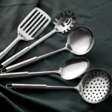 سرویس کفگیر و ملاقه 5 پارچه کاراجا مدل  Chef