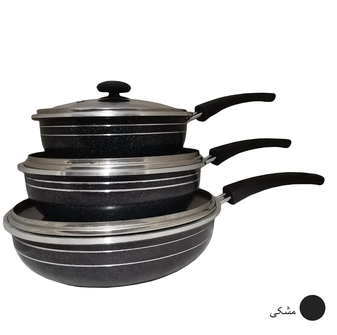 سرویس تابه 6 پارچه طرح گرانیت مدل 5502