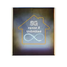 مودم روتر 5G خانگی و اداری عمانتل مدل H155-383 با پشتیبانی هم‌زمان 128 کاربر، اتصال بی‌سیم و با سیم، آنتن داخلی و رابط شیار سیم کارت و RJ-45 WAN/LAN