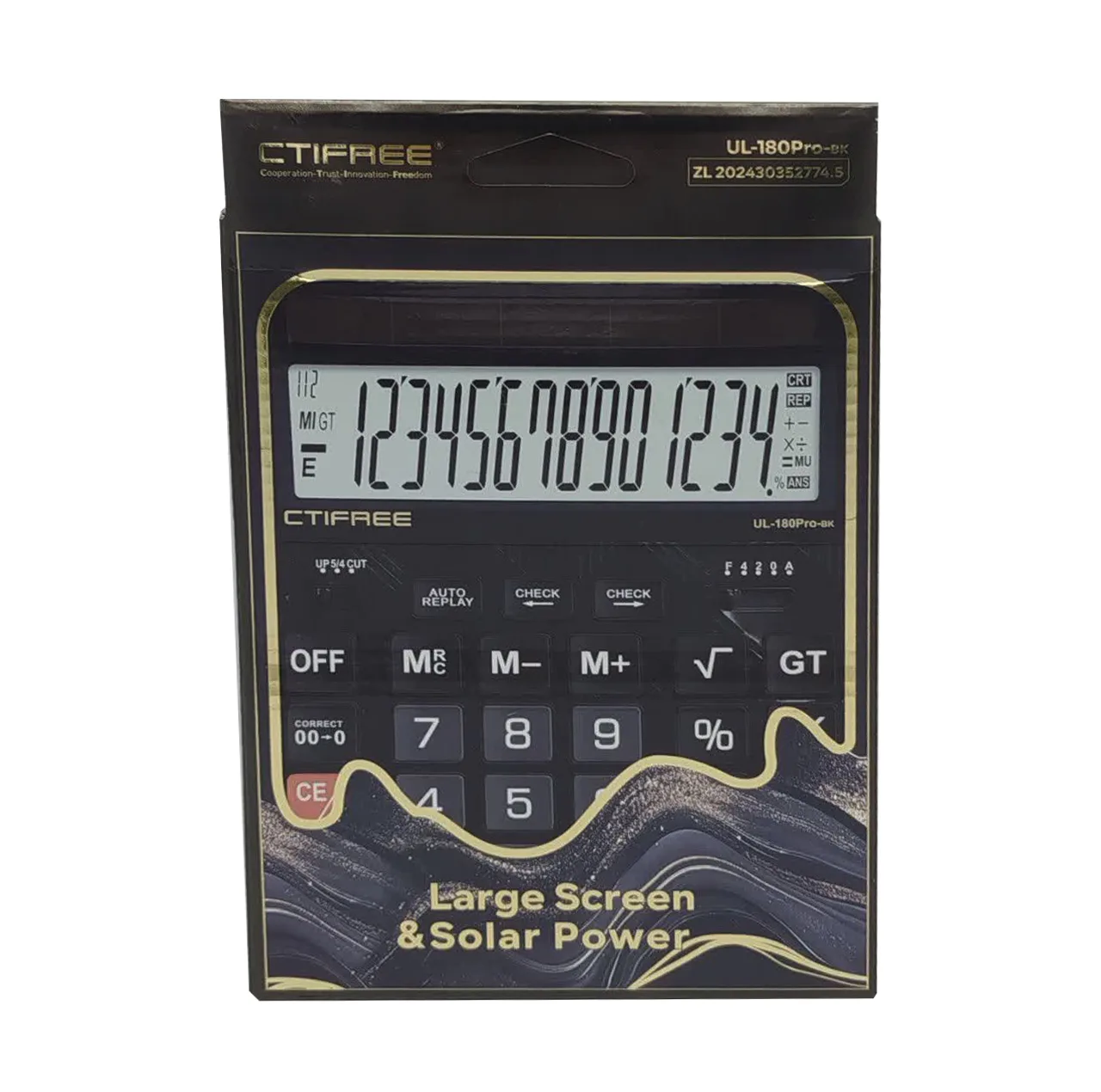 ماشین حساب سیتی فری مدل UL-180Pro