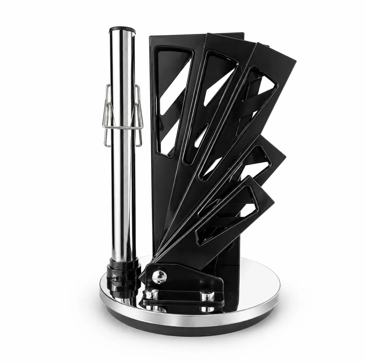 سرویس چاقو 8 پارچه با تیغه استیل ضد زنگ و با دسته استیل ضد زنگ پارادایس مدل HS-3010
