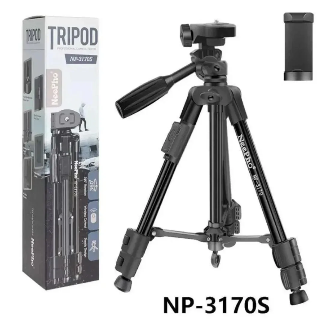 سه پایه دوربین نیفو مدل NP-3170S با حداکثر ارتفاع 110 سانتیمتر