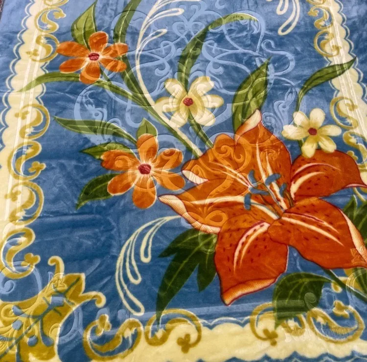 پتو 1 نفره نرمینه بافت مدل نسیم کد 43 سایز 210x155 سانتی‌متر