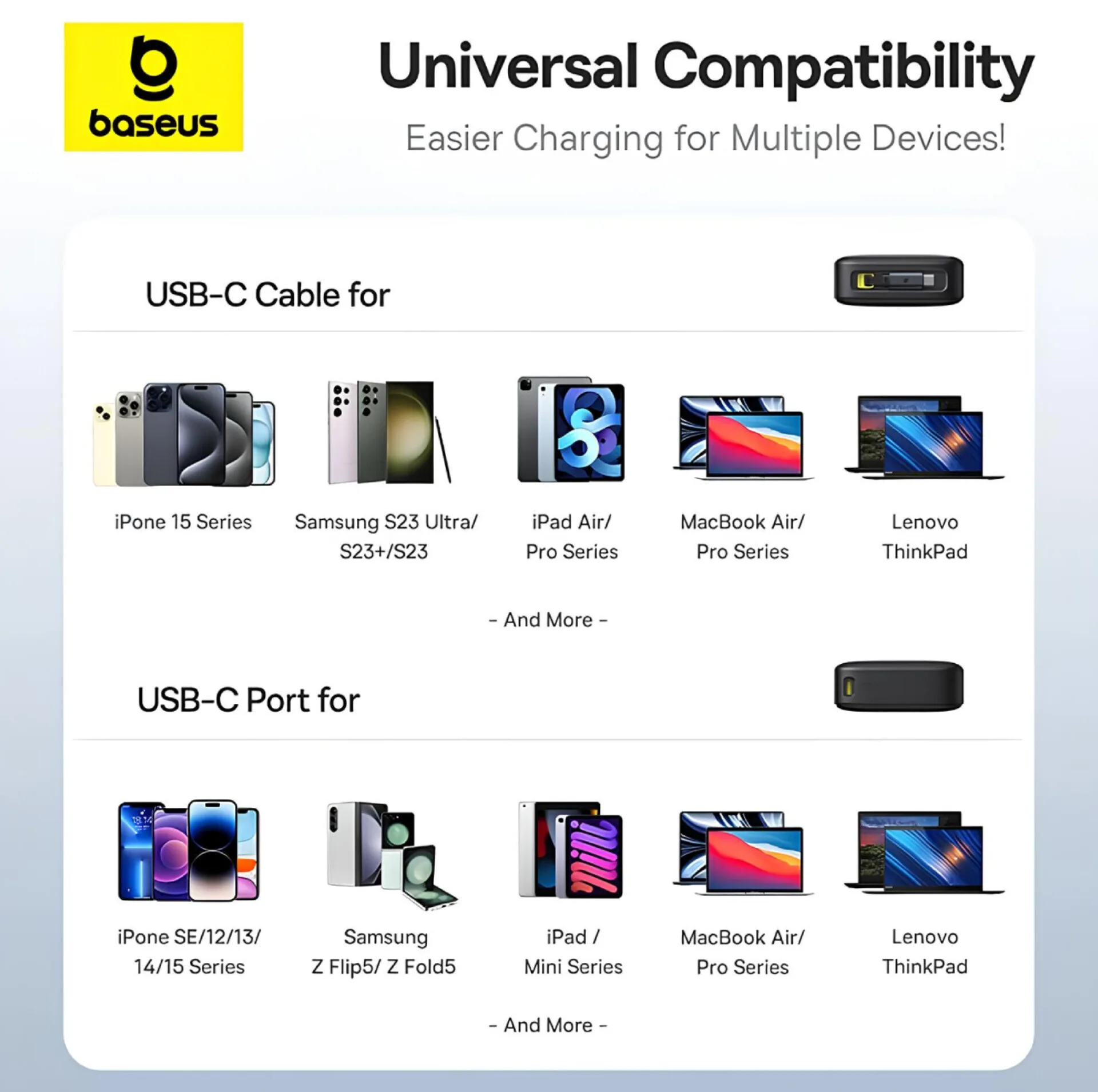 پاوربانک بیسوس مدل Free2Pull 65W ظرفیت 20000 میلی آمپر ساعت به همراه کابل USB-C
