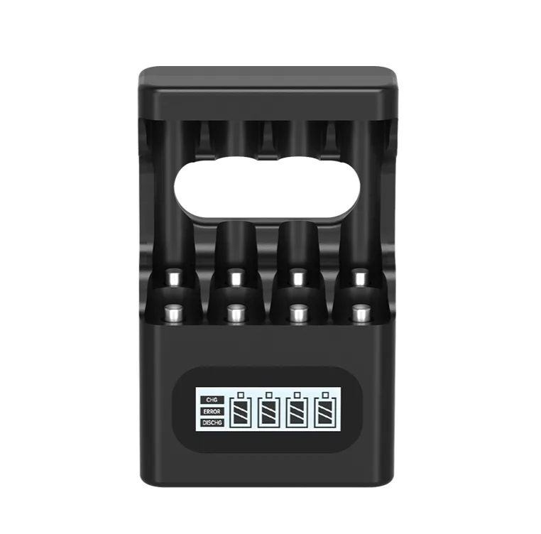 شارژر باتری بستون مدل M9501 به همراه باتری قلمی و نیم قلمی قابل شارژ بستون بسته ۸ عددی