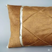 رو بالشی مدل مخمل مبلی نواردار سایز 50*70 سانتی متر بسته دو عددی