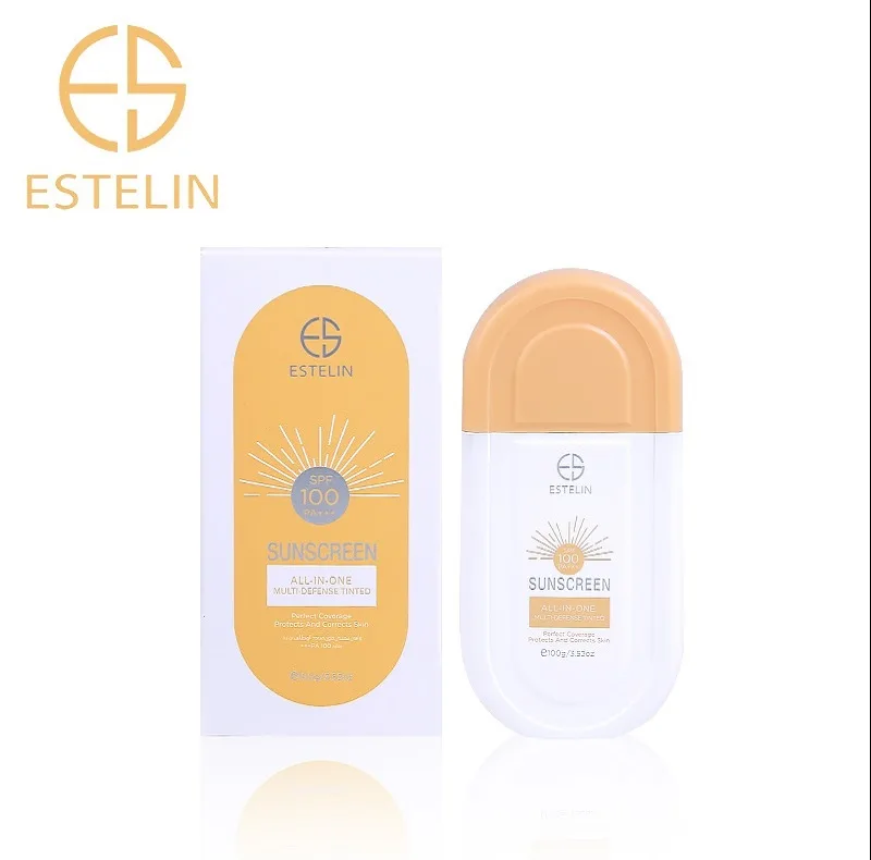 کرم ضد آفتاب رنگی استیلن، SPF 100، مدل All-In-One، مناسب انواع پوست با تنالیته متوسط و حجم 100 میلیلیتر، ضدآب، محافظتکننده در برابر اشعههای UVA و UVB و مرطوبکننده، PA+++، آبرسانی عمیق و طولانیمدت پوست، با ماندگاری 2 ساعته