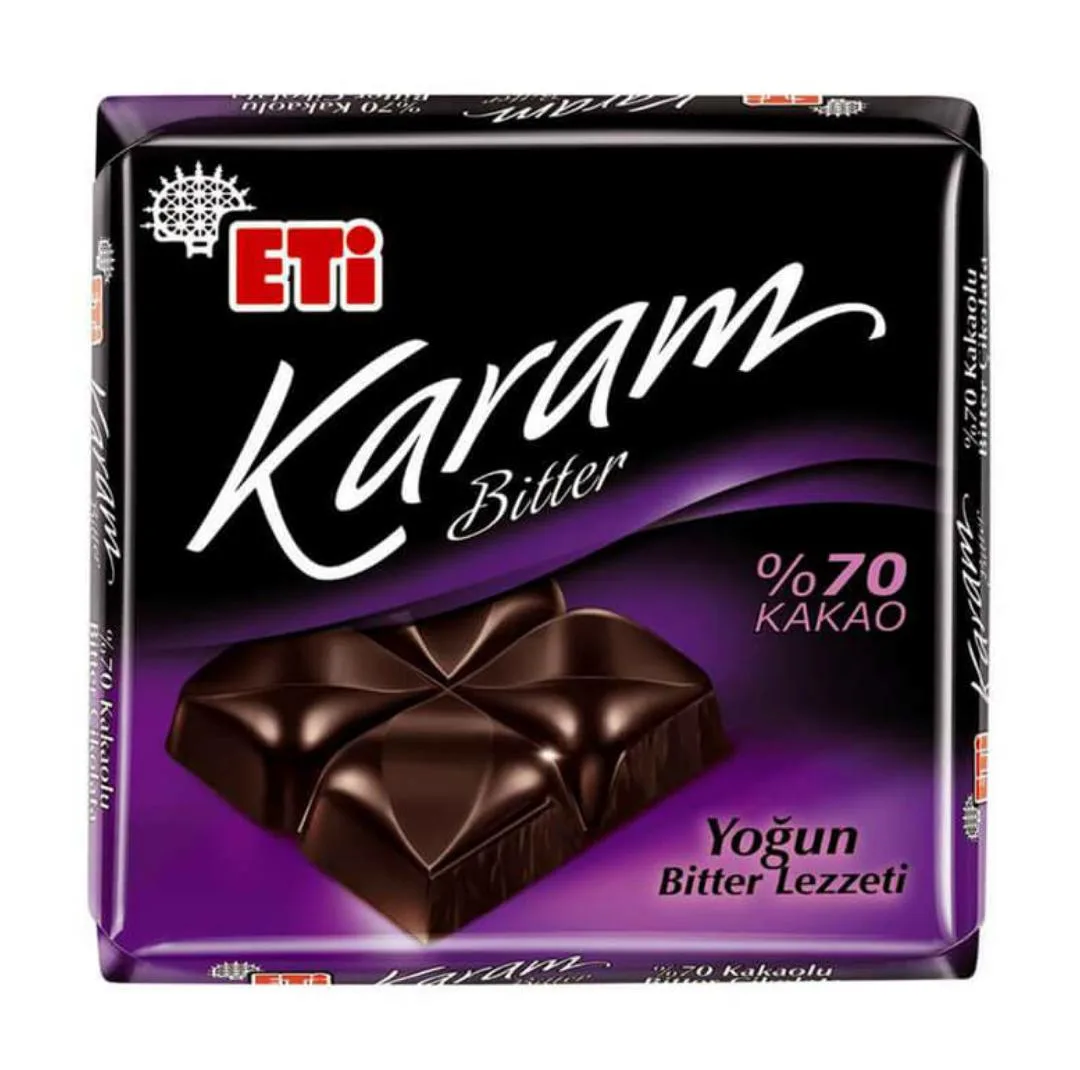 شکلات شیری 70% اتی کارام - 70 گرم