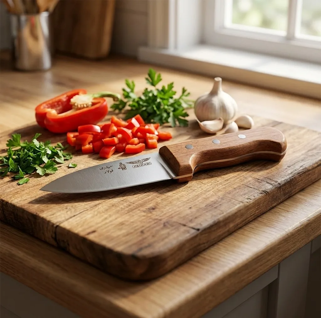 چاقو آشپزخانه حیدری کد Sa01