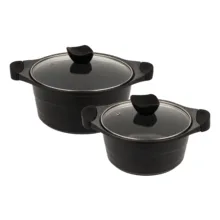 سرویس قابلمه گرانیتی 4 پارچه عروس مدل 05