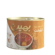 کنسرو آبگوشت بهین - 400 گرم بسته 6 عددی