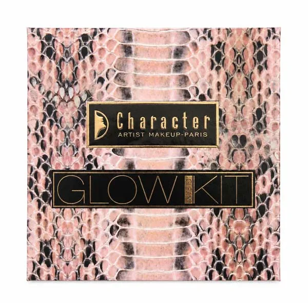 پالت هایلایتر صورت کرکتر مدل glowkit 001