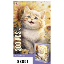 پازل 300 تکه پلی فول ماریو مدل گربه ملوس طرح Art کد 88801 مناسب برای 8 سال به بالا