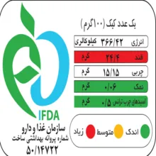 کیک بابادو بابانا - 35 گرم بسته 36 عددی
