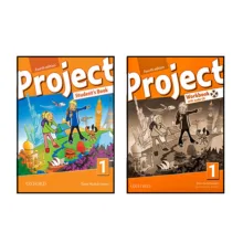 کتاب Project 1 – Fourth Edition اثر Tom Hutchinson انتشارات Oxford دو جلدی