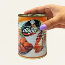 کنسرو لوبیا چیتی با سس گوجه فرنگی شیفته - 370 گرم بسته 12 عددی