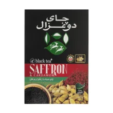چای سیاه با زعفران و هل دوغزال – 400 گرم