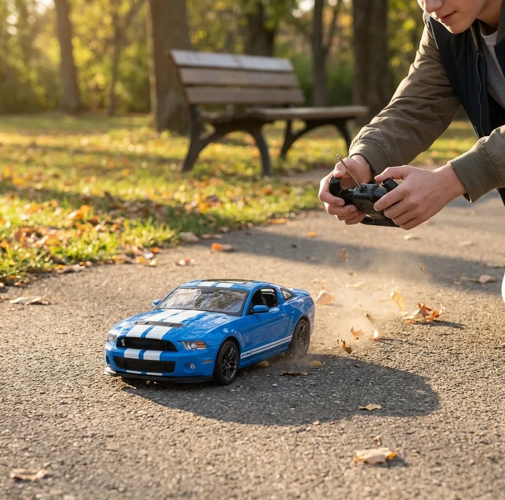 ماشین بازی کنترلی راستار مدل Ford Shelby GT500 کد 49400